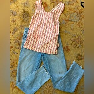 Mother Superior Jeans and Madewell top